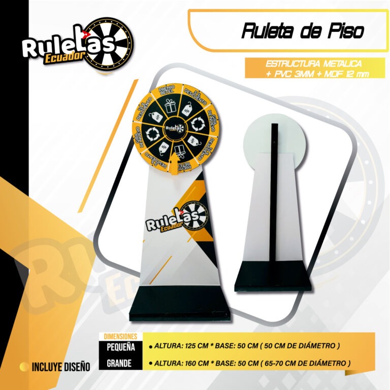 RULETA PEDESTAL